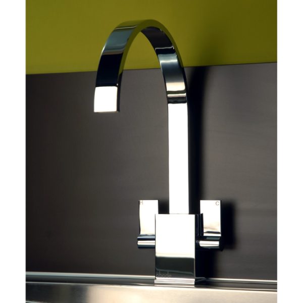 Abode Atik Monobloc Mixer Tap AT1148 in Chrome