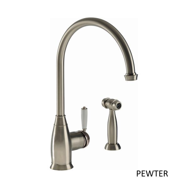 Abode Astbury Single Lever Mixer Tap  With Handspray - Image 3