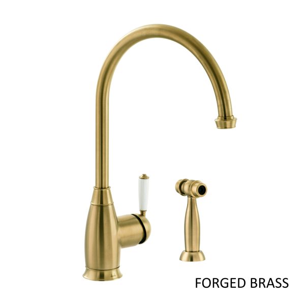Abode Astbury Single Lever Mixer Tap  With Handspray