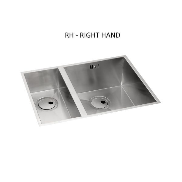 Abode Matrix R0 1.5 Bowl Undermount Sink Brushed Steel - Image 2