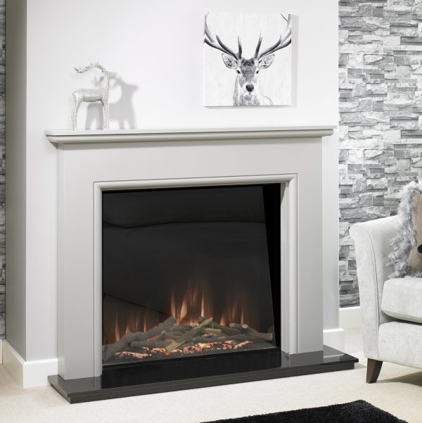 Evonic Halo 750SL Inset Hole In The Wall Electric Fire