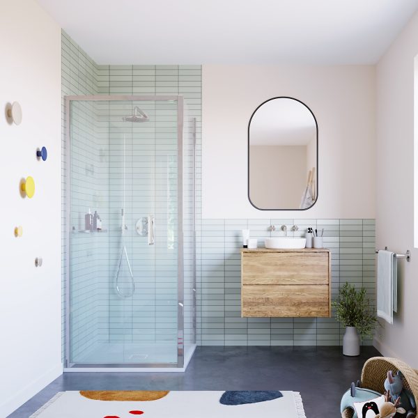 Flair Shower Enclosures ILI Bifold Shower Door