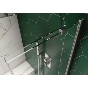 Kudos Inspire Two Panel In-fold Bathscreen