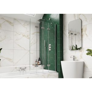 Kudos Inspire Four Panel In-fold Bathscreen