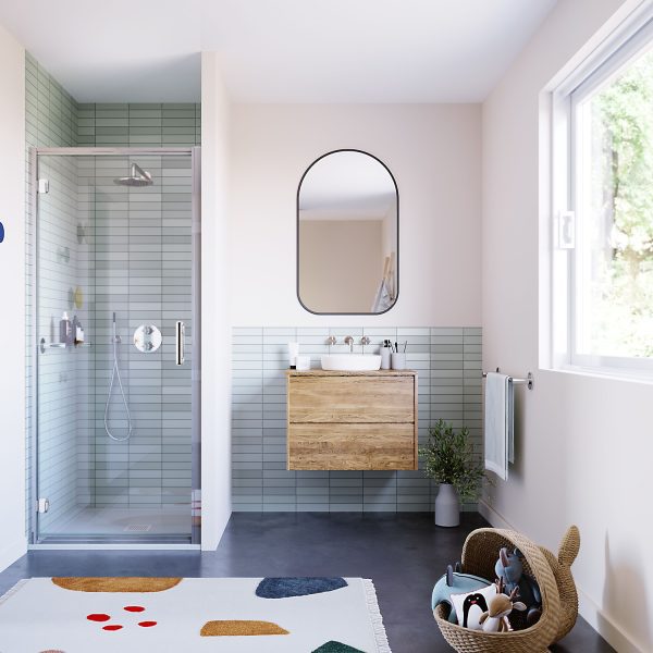 Flair Shower Enclosures Baby ILI Hinge Shower Door