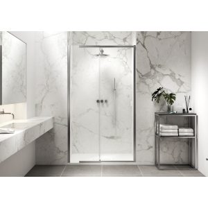 Kudos Pinnacle8 Straight Sliding Recess Shower Door
