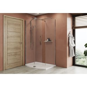 Kudos Ultimate8 Curved Panel Walk-in Shower Enclosure