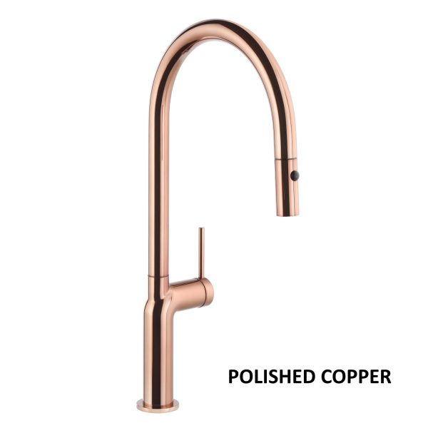 Abode Tubist Single Lever Mixer Tap with Pull Out