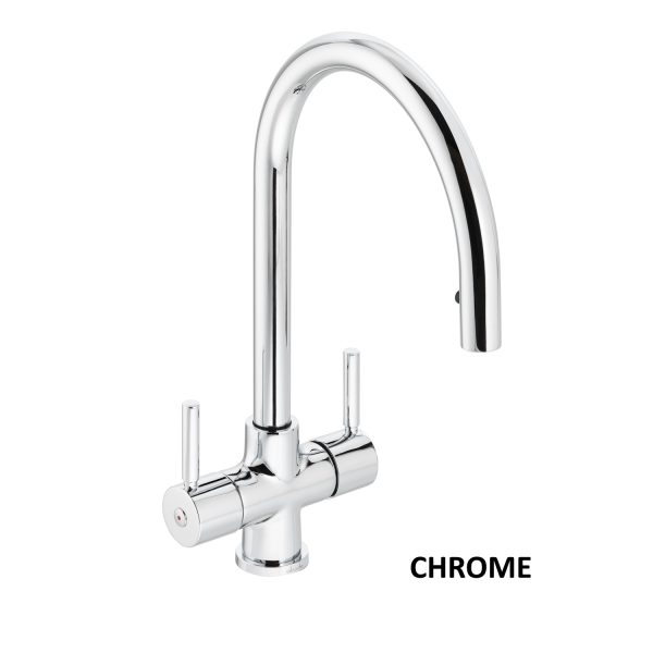 Abode Zest Monobloc Pull-Out Mixer Tap