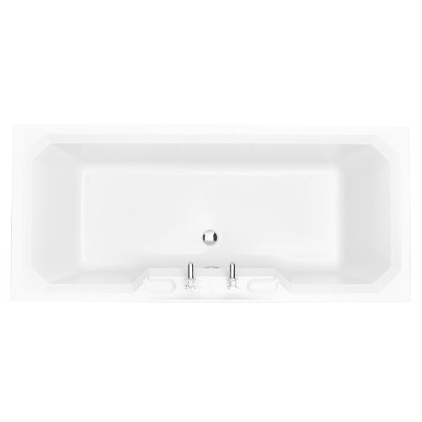 Heritage Granley Acrylic 1800 x 800mm Double Ended Fitted Bath