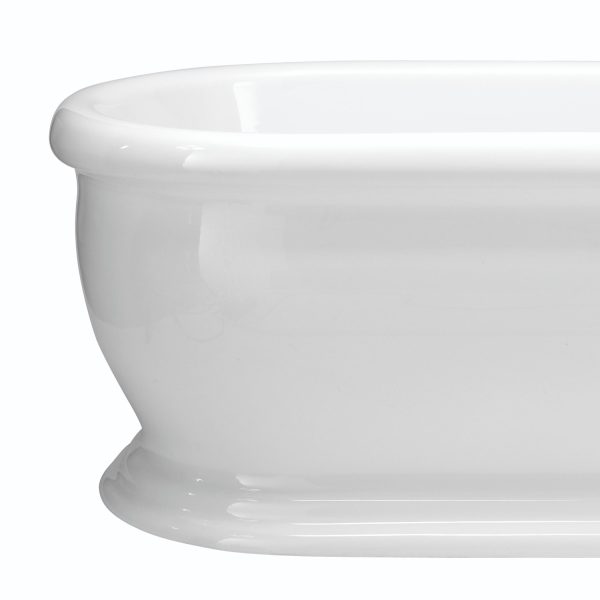 Heritage Derrymore Freestanding Acrylic Double Ended Roll Top Bath - Image 2