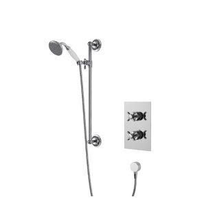 Heritage Dawlish Recessed Shower with Premium Flexible Riser kit