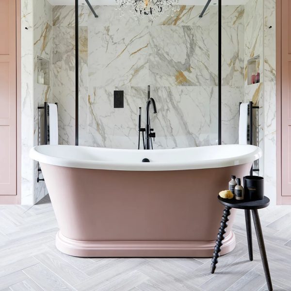 BC Designs Double Skinned Paintable Acrylic Boat Bath