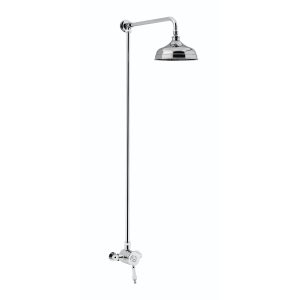 Heritage Glastonbury Exposed Shower with Premium Fixed Riser Kit