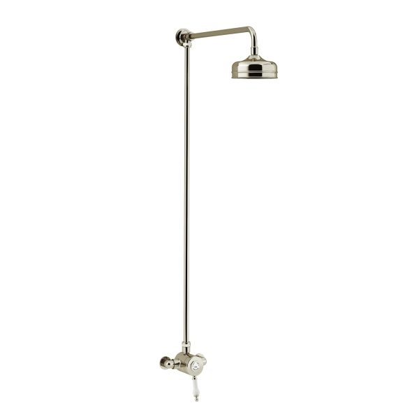 Heritage Glastonbury Exposed Shower with Premium Fixed Riser Kit - Image 2