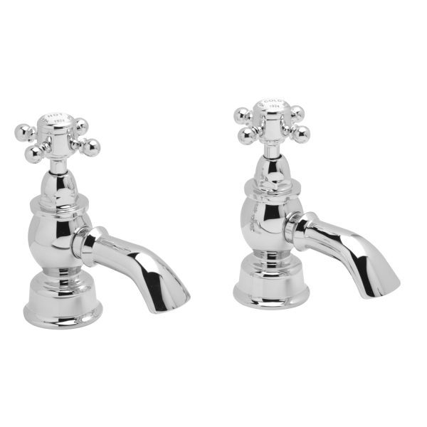 Heritage Hartlebury Bath Pillar Taps