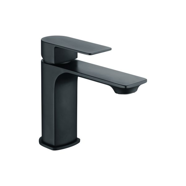 Brison Tambo Matt Black Basin Mixer