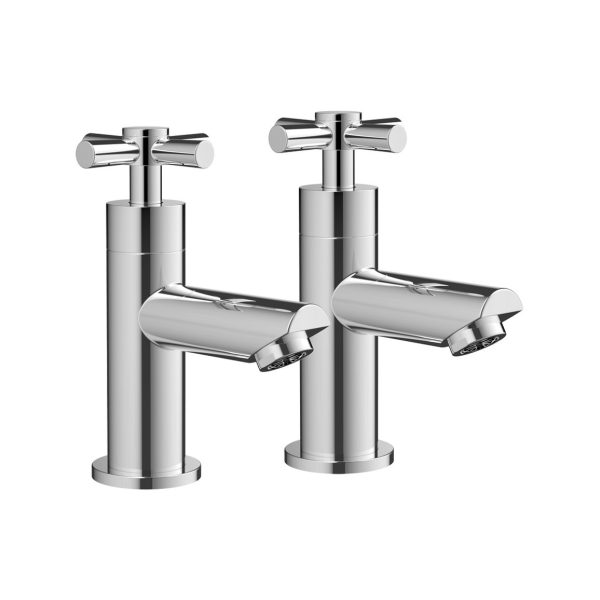 Brison Darley Chrome Basin Taps