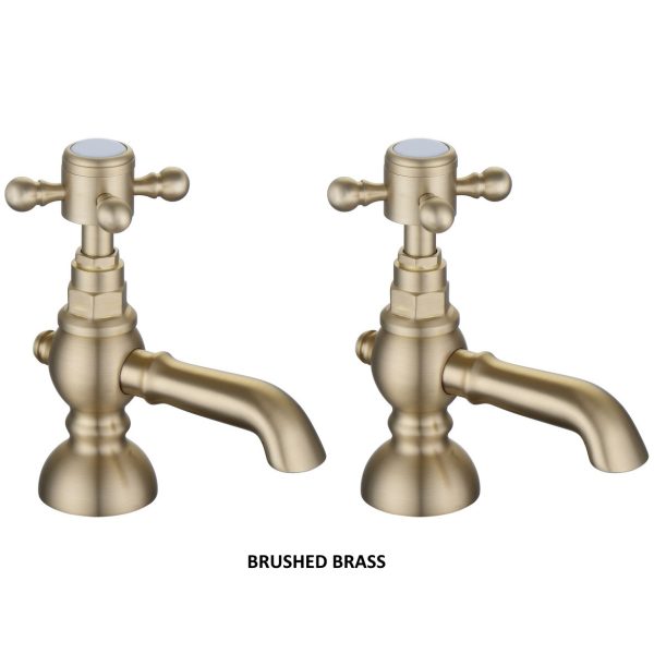 Brison Heyshaw Traditional Basin Pillar Taps