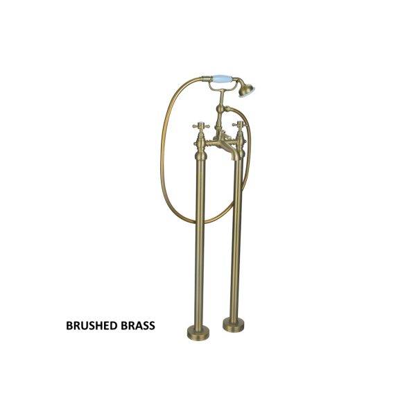 Brison Heyshaw Traditional Floor Standing Bath Shower Mixer