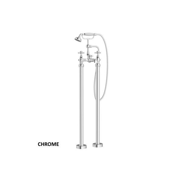 Brison Heyshaw Traditional Floor Standing Bath Shower Mixer - Image 2