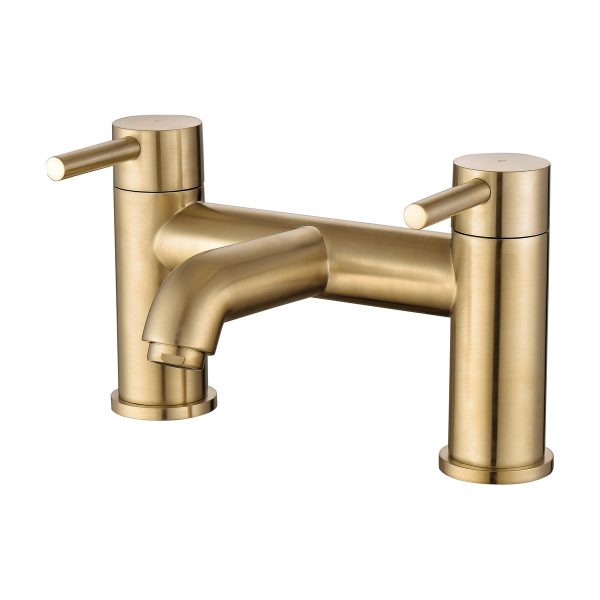 Brison Tabarca Brushed Brass Bath Filler