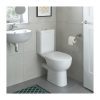 Brison Cheviot Close Coupled Open Back WC Toilet Complete