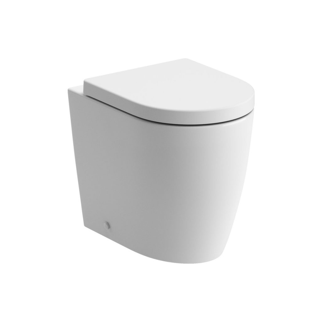 Brison Kelso Back to Wall WC Toilet Pan and Seat - Homecare Appliances ...