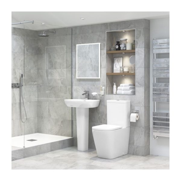 Brison Okiwi Square Close Coupled Fully Shrouded Short Projection WC Complete