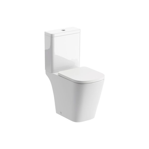 Brison Okiwi Square Close Coupled Open Back Short Projection WC Complete