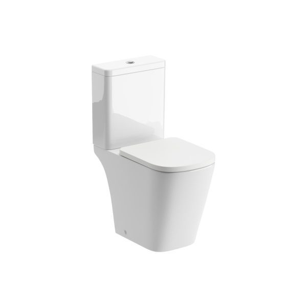 Brison Okiwi Square Close Coupled Open Back Comfort Height WC Complete