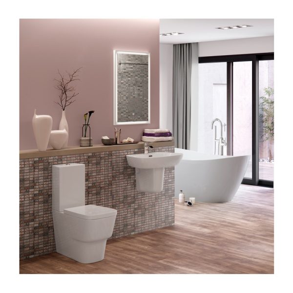 Brison Otage Close Coupled Fully Shrouded WC Toilet Complete - Image 4
