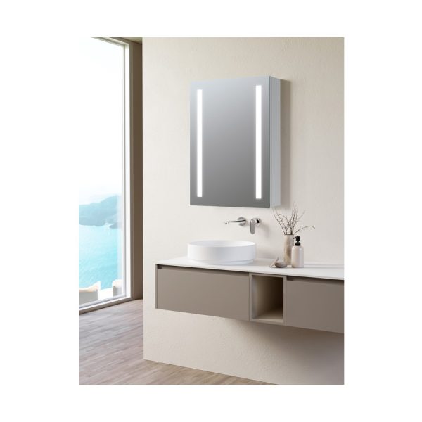 Brison Cacela One Door Mirror Cabinet