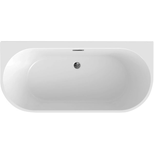 Brison Devoke Modern Back to Wall Freestanding style Bath - Image 3