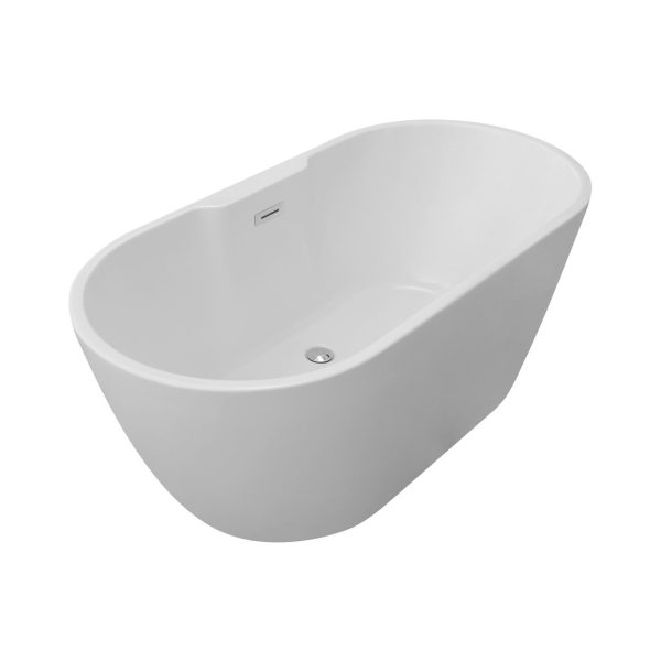 Brison Greendale Double End White Freestanding Bath
