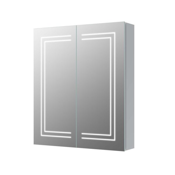 Brison Novo Two Door Mirror Cabinet - Image 2