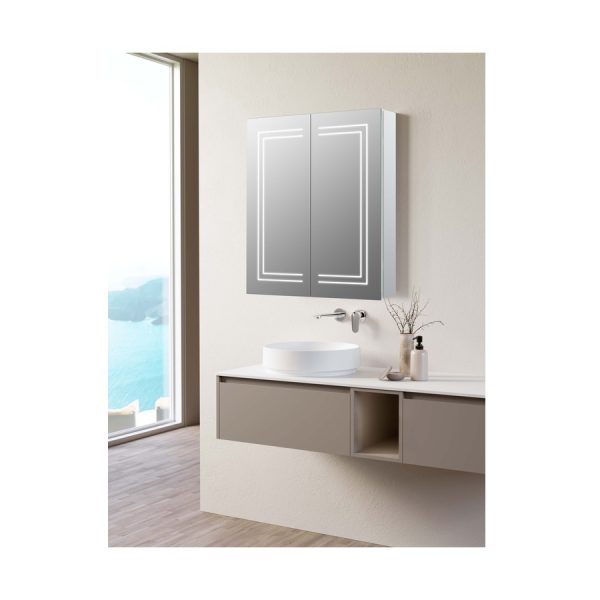 Brison Novo Two Door Mirror Cabinet