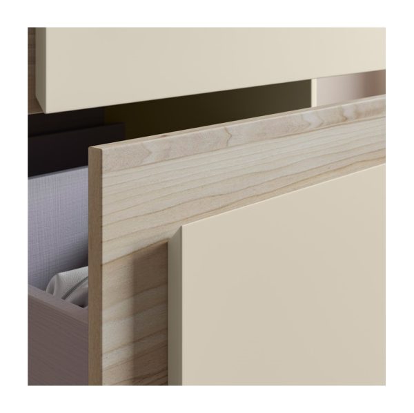 Brison Selva 615mm Wall Hung 2 Drawer Basin Unit & White Basin - Image 2