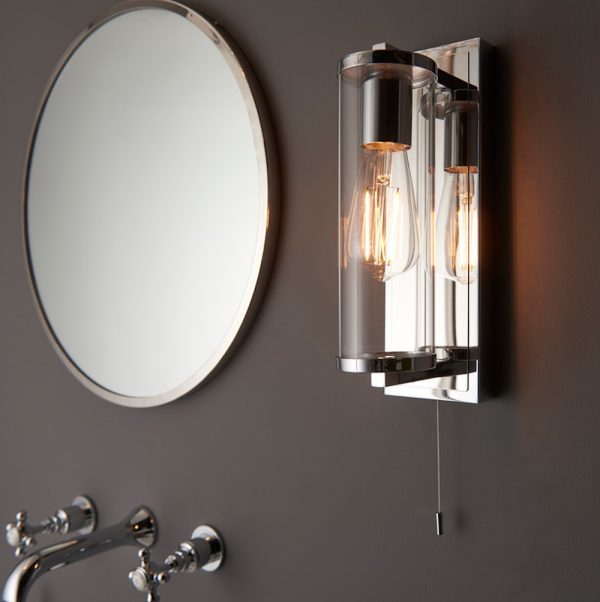 Brison Meira Chrome Wall Light