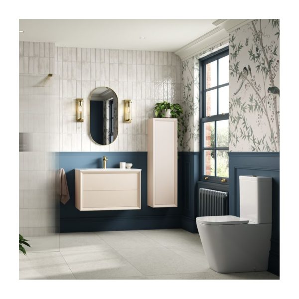 Brison Mulino 345mm Wall Hung 1 Door Tall Unit - Image 2