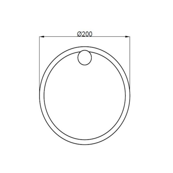 Brison Bilbao Towel Ring - Image 4