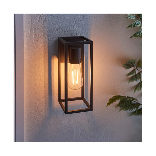 Brison Coca Matt Black Wall Light