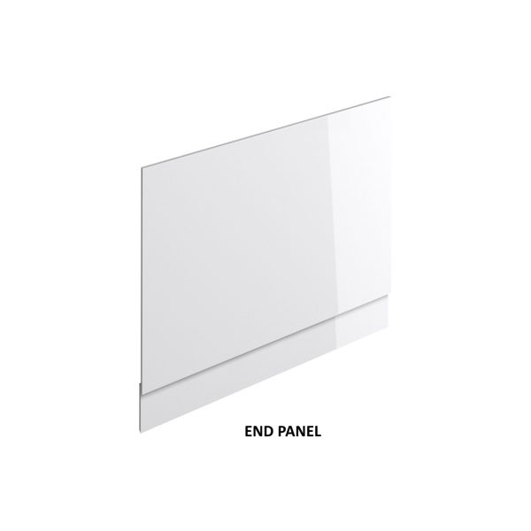 Brison Vorno Contemporary Two Piece Laquered Gloss Bath Panel - Image 2