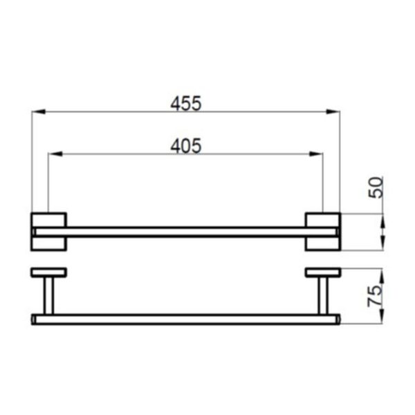 Brison Arzu Towel Rail - Image 2