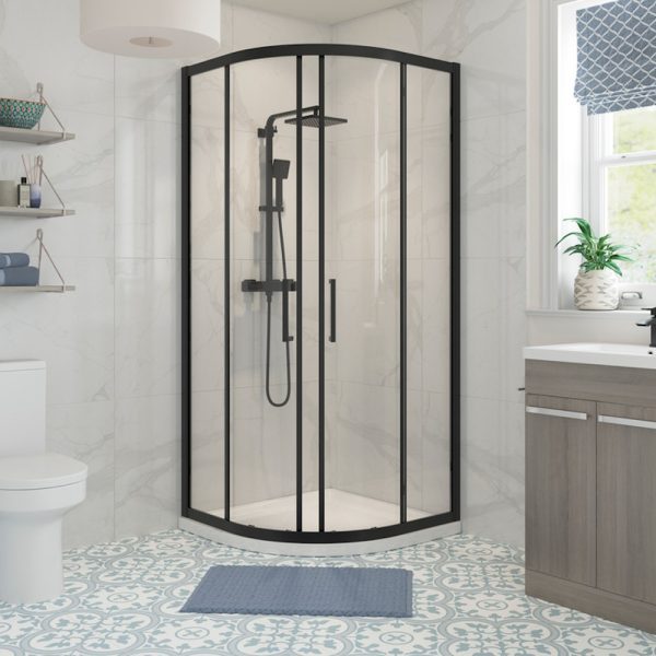 Brison Essence 2 Door Quadrant Enclosure from 800mm to 900mm