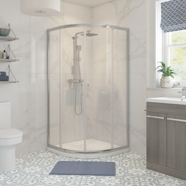 Brison Essence 2 Door Quadrant Enclosure from 800mm to 900mm - Image 3