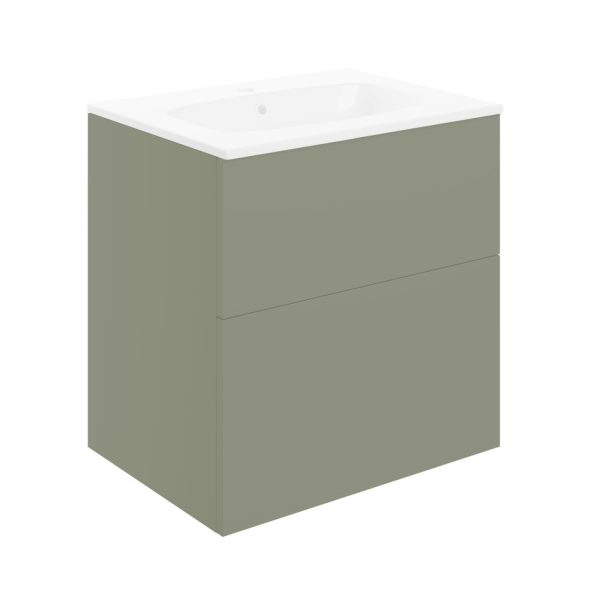 Brison Signa 610mm Wall Hung 2 Drawer Unit & Basin