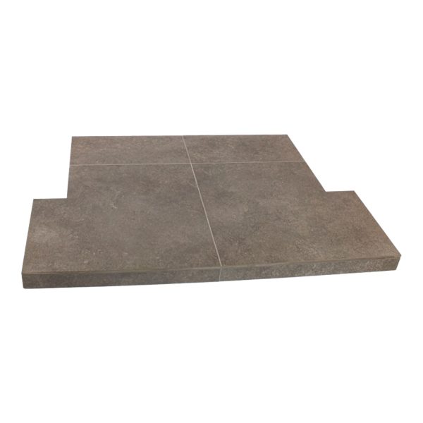 Brison Eco Concrete Grigio Chamber Hearth