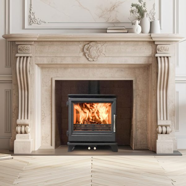 Leaf Willow Elegance Multifuel / Woodburning 5kw Traditional Stove