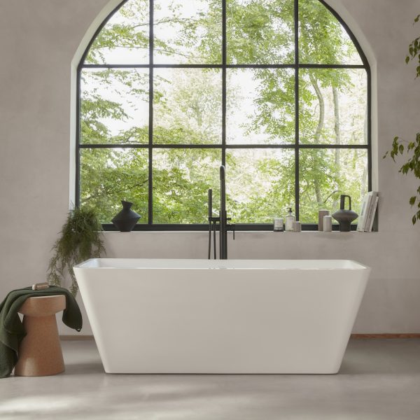 Roper Rhodes Accent Square Double End Freestanding Bathtub - Image 3